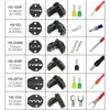 Professionele Handgereedschap Sets HS Krimptang Kaak Voor 230mm Plug Lente Cap Terminals HS-03BC/2546B/103/101 Hoge Hardheid Gereedschap