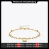 ENFASHION Boho serrure bracelets de cheville pour femmes couleur or Bijoux Femme accessoires de plage Bijoux de mode en acier inoxydable A215006 240125