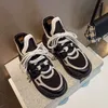 Chaussures de papa Instagram Super chaudes, nouvelle couleur, semelle épaisse arquée, maille, sport décontracté, tendance, haute qualité, 2024
