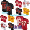 Travis Kelce Patrick Mahomes Football Jersey Custom Isaih Pacheco Chris Jones Nick Bolton Ross L'Jarius Sneed Creed Humphrey Rashee Rice Trent McDuffie 15