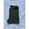 Pantaloni da yoga 7/8 di lunghezza a vita alta pantaloni da donna collant sportivi ad asciugatura rapida da donna esercizio fitness abbigliamento da corsa leggings atletici Dro Dhoxr