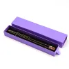 Necklaces Purple Drawer Jewelry Box Necklace Earrings Gift Packaging Carton Jewelry Box Jewelry Organizer Display Wedding Jewelry Box