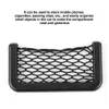 Bilarrangör Ny Seat Side Back Storage Net Bag String Mesh Pocket Stick-On för plånbok Telefon Fastleverans Drop Mobiles Motorcycl Dr DHGCD