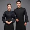 Outros vestuário preto jaqueta de chef atacado chefe uniforme restaurante hotel cozinha cozinhar roupas catering foodservice chef camisa avental chapéu