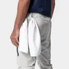 Pantaloni da uomo primavera e autunno transfrontalieri taglia europea sportivi casual slim fit palestra per piedi piccoli che corrono stretti