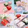 Gift Wrap Yo Cho 5Pc Lovely Candy Box Bags Upscale Wedding Favor Package Birthday Party Bag Baby Shower Angel Supplies H1231 Drop De Dhieu