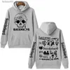 هوديز الرجال من النوع الثقيل الانتحاريين Doidle Art Hoodie Man امرأة Harajuku الهيب هوب Pullover Tops Sweatshirt Fans GIF Q240129