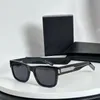 Zonnebrillen voor dames, luxe kwaliteit brillen, modemerk SL 574, zwart dik plaat transparant frame, heren designer zonnebrillen, klassieke originele doos