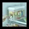 Bouteilles d'eau 3.5L avec robinet conteneur froid théière fruits cuisine ensemble de boissons distributeur