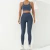 مجموعات نشطة oullylan leggings تناسب الرياضة 2 قطعة صالة الألعاب الرياضية يوجا مجموعة النساء سلس ملابس تجريب اللياقة الطويلة للرياضة الإناث