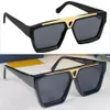 Designer Evidence Sunglasses Z1503W Mens Black or White acetate frame Beveled front Z1502E with letters engraved on the lens patte249R