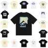 Rhude Luxury Brand Rhude Shirt Men T Shirts designer Men Shirt Men Shorts Print White Black S M L Xl Street Cotton Fashion Youth Mens Tshirt