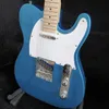 Custom Shape 6 Saiten Handgefertigte hochwertige Gitarre Mentalic Blue TL Gitarre Ahornhals E-Gitarre