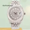 Мужские часы Bling Diamond Watch Iced Luxury Out Watch Дизайнерские мужские часы для мужчин Высокое качество Montre Автоматический механизм Montre De Luxe 41 мм