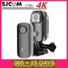 Videocamere per azioni sportive SJCAM C100 + C100 Plus Mini telecamera per azione con il pollice 4K 30FPS H.265 NTK96675 WiFi 30M telecamera DV sportiva impermeabile YQ240129