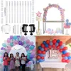 Cyuan 38st Balloon Arch Table Stand Birthday Party Balloons Tillbehör Klämmor Bröllopsdekorationsbord Ballonger Arch Frame Kit1221m