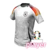 Coupe d'Europe 24 25 Allemagne Maillots de football Joueur HUMMELS KROOS GNABRY WERNER DRAXLER REUS MULLER GOTZE Maillot de football Hommes Kit Enfants Fans Version Joueur