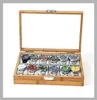 WellZone Handmade Environmental Protection Bamboo 3/6/10/12 Slots Watch Box Chinese Style Watch Case 240124