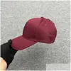 Ball Caps High Quality Outdoor Sport Baseball Letters Patterns Embroidery Golf Cap Sun Hat Men Women Adjustable Snapback Hats Drop Del Oti1B
