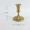 Bougeoirs pilier support bougie bureau fer métal chandelier décoratif pour