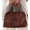 Einkaufstasche, Geldbörse, Designer-Damenhandtasche, Umhängetasche, Herren, minimalistisch, weiches Wildleder, echtes Leder, Geräumigkeit, großes Fassungsvermögen, Outdoor-Reisetasche, Handtasche