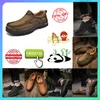 Designer-Casual-Plateau-Leder-Wander-Luxusschuhe für Herren, übergroße Loafer aus echtem Leder, modischer französischer Stil, verschleißfeste Schuhe, Größe 38–48