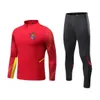 Chándales para hombres Hombres 2022 Real Sociedad Hombres Kit para niños Adt Traje de entrenamiento de fútbol para niños Media cremallera Ropa deportiva Conjunto Camisetas de fútbol DHC9L