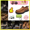 Chaussures de randonnée Plate-forme plate de luxe Designer chaussures en cuir véritable mocassins surdimensionnés pour hommes antidérapants résistants à l'usure baskets d'entraînement