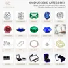 2024 novas jóias finas 5mm s sterling sier link corrente verde gra vvs laboratório-cultivado diamante mossanite moissanite tênis colar