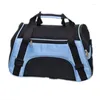 Cão de carro assento cobre pet saco resistente ao desgaste gatos e cães sair mochila portátil crossbody malha plástica respirável