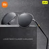 Smart Home Control Xiaomi Youpin Polarisierte Sonnenbrille für Herren und Outdoor-Angeln Retro Black Pilot UV400 für Damen