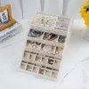 Rings sieraden Organisator Box Transparante display Case 5 Laag oorbellen kettingring Plastic organiserende dozen Velvet sieradenlade geschenken