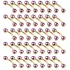 Commercio all'ingrosso 100PCSLot Acciaio Sopracciglio Anelli Piercing Banana Anello Rook Piercing Bilanciere Orecchino Borchie Gioielli per il corpo 240127