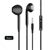 3.5mm aux jack in-ear esporte fone de ouvido com fio fones de ouvido estéreo baixo isolamento ruído handsfree música fones com microfone