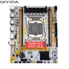 Материнские платы QIYIDA X99 Материнская плата LGA 2011-3 Комплект Xeon E5 2680 V4 Процессор 1 16 ГБ DDR4 REG ECC RAM Память НАЗВАНИЕ M.2 M-ATX USB3.0