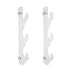 Hooks Rails 1Pair Portable Home Decor för Katana Easy Install Display Stand med skruv universal väggmonterad akrylsvärd rack235m