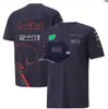 HQ Cycle Clothes F1 Formel 1 Polo kostym Summer kortärmad t-shirt med samma ge bort hatt num 1 11 logotyp B1HF