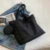 Einkaufstaschen Mode Nylon Stofftasche mit mehreren Taschen Große Kapazität Arbeitshandtasche Schulter Supermarkt Damen