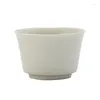 Herbata kubki trawy i popiołu gospodarstwa domowego porcelanowa kubek mistrza mistrza mała miska miska