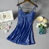 Women's Sleepwear Sexy Lingerie Women Nightgown Crotchless Pajamas Lace Night Dress Erotic Costumes Exotic Female Nightress