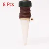 8Pcs Automatic Vacation Plant Waterer Garden Cone Watering Spikes Self Watering Irrigation for Indoor Plant Flower Use1336m