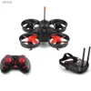 Drony RTF Micro FPV RC Racing Quadcopter Toys W / 5.8G S2 800TVL 40CH kamera / 3 cala LS-VR009 Gogle Gogle VR Helikopter Dron YQ240129