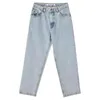 Designer jnco jeans y2k jeans Skateboarden paarse jenas ksubi jeans Trend Bigboy93 Werkbroek Geborduurd logo Los patchwork Sportjeans Lange broek voor heren