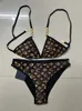 Damesbikini Contrasterende kleurenbikini Dames designer badmode badpakken designer dameszwempakken designer sexy bikini tweedelige zwembroek mode badmode AA44