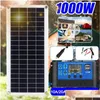 Vehicles & Accessories Vehicles Accessories Waterproof Car Solar Panel Kit 30W 100W 300W 12V Usb Charging Board With Controllerfor For Dhpov