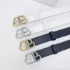 Ceinture de créateur de luxe femme boucle de mode marque ceinture en cuir largeur 3,0 cm Ceinture de loisirs pour femmes et hommes 9 styles ceinture de femme de créateur de haute qualité avec boîte