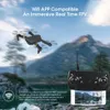 DRONES NEW E58 RC DRONE WIFI 4K HD広角カメラエアリア写真航空機ヘリコプタークアッドコプター折りたたみおもちゃの飛行機ギフトYQ240129