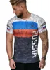 T-shirts pour hommes Nouveau Jersey respirant Allemagne Espagne Suède Russie Portugal T-shirt de football Hommes Chemise de sport Tops surdimensionnés 2021 XL-4XL