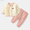 Ensembles de vêtements coton Infantil sous-vêtements de bébé costumes nouveau-né garçon fille tenues printemps automne bébés vêtements petit pull + pantalon enfants ensembles