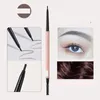 Eyebrow Enhancers 2023 Morandi Brow Pencil Double Head Anti-Sweat Novice Students Naturally Slim And Distinct Drop Delivery Otqpe